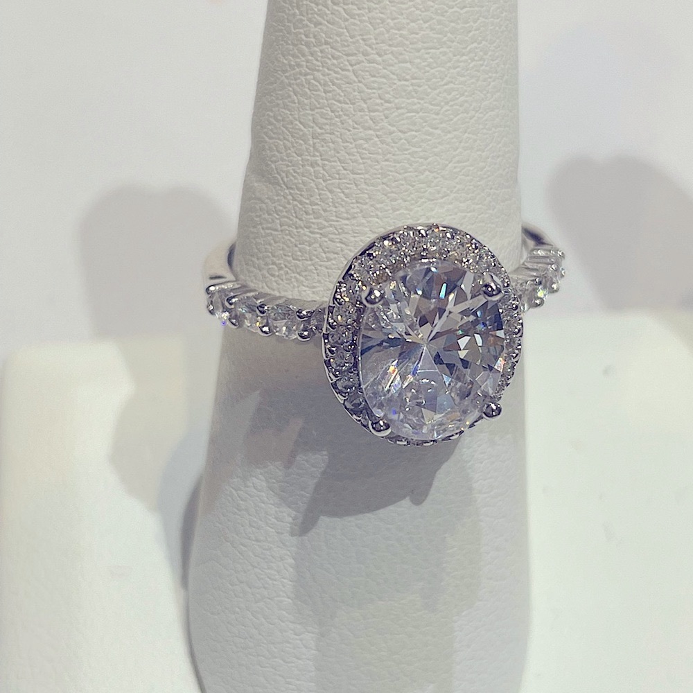 Sterling Silver 925 Cubic Zirconia stone